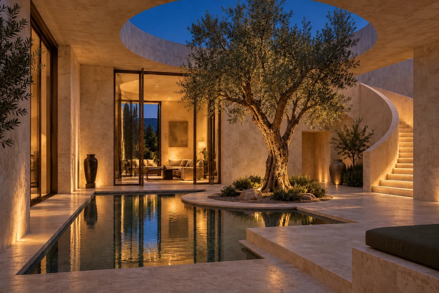 همان صحنه در ساعت آبی